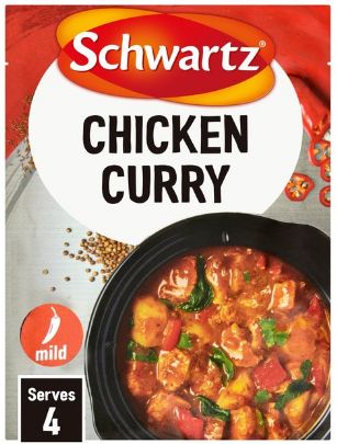 Schwartz Sachets - Chicken Curry 6 x 33g